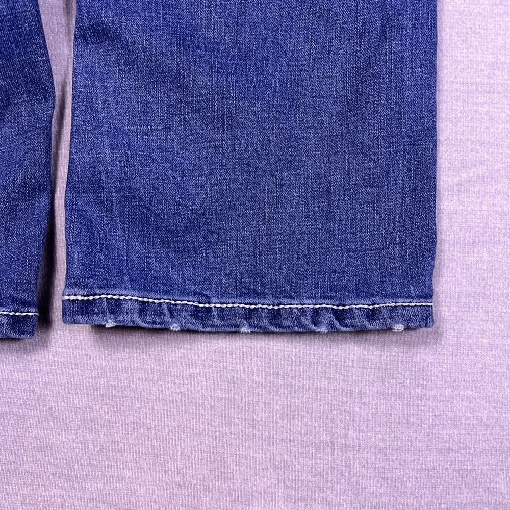 TK Axel Men Slim Boot Cut Jeans Blue‎ Denim Size 34x30 Stretch RN138823